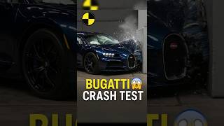 How Bugatti Crash Test ? | Bugatti Crash Test |  Most Expensive Crash Test #bugatti #crashtest 😲🔥