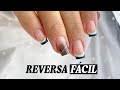 Unha Reversa 3D Fake - Super Fácil e Rápida