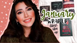 january wrap up !!! I read 7 books !!!