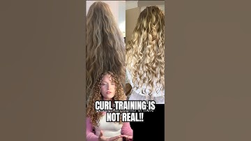 Curl Training is NOT Real…Sorry! 🫣 #curlyhair