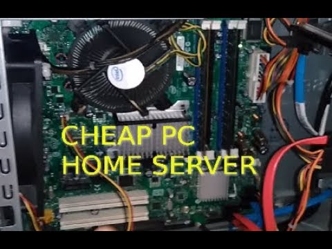 server ราคาถูก  New  Home Back Up Server Tour (Core 2 Duo, Ultra Cheap)