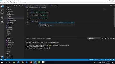 Laravel Eğitim Seti Bölüm 4 - Controller Kullanımı