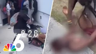 New videos show wild school fight that led to 5 people shot in Miami-Dade by NBC 6 South Florida 9,602 views 8 days ago 2 minutes, 13 seconds
