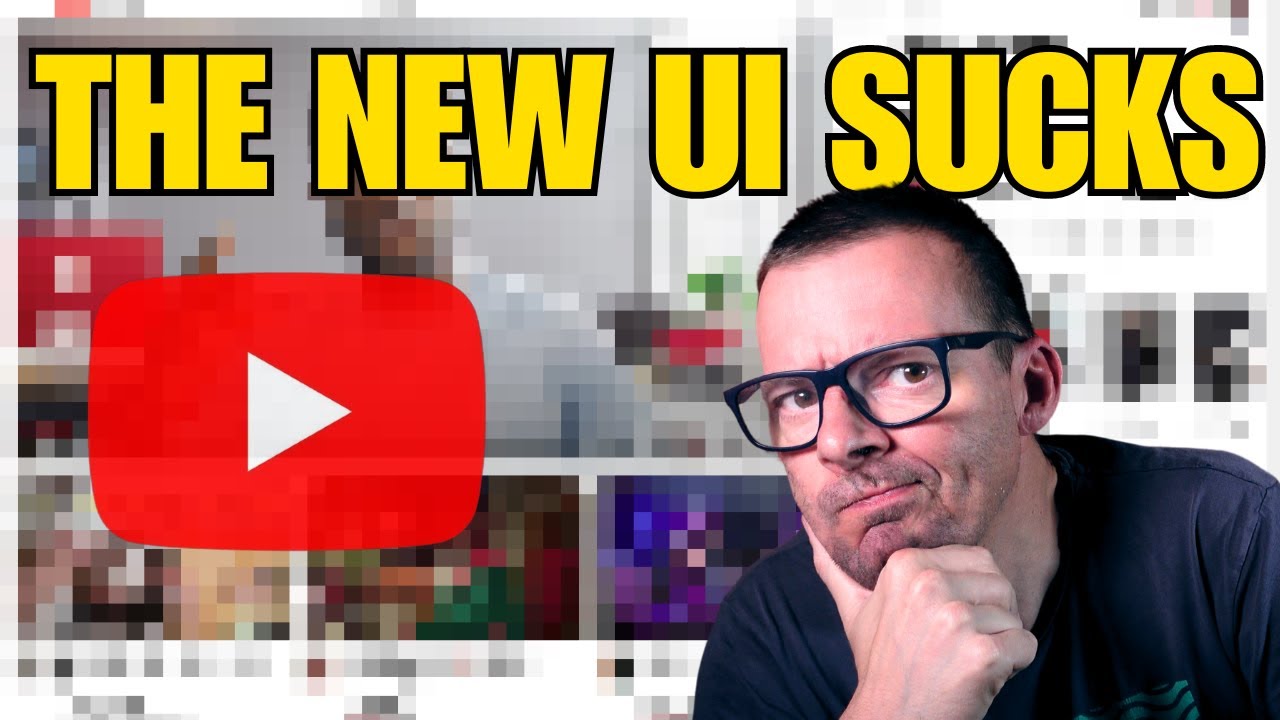 Reacting to the NEW YouTube UI Layout.