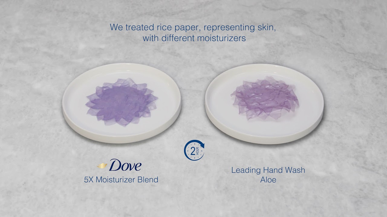 Unilever Dove Moisturizing Hand Wash Product Demo Ad YouTube