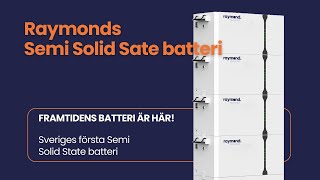 Raymond lanserar marknadens första Solid State batterilager – ett stort teknikskifte!