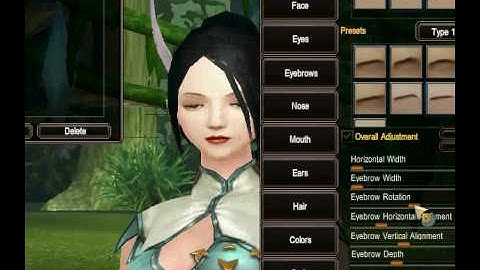 perfect world charactor creation