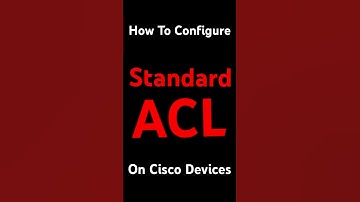 Mastering Standard ACL Configuration in Cisco IOS Named & Numbered   Complete Guide! #CiscoConfig