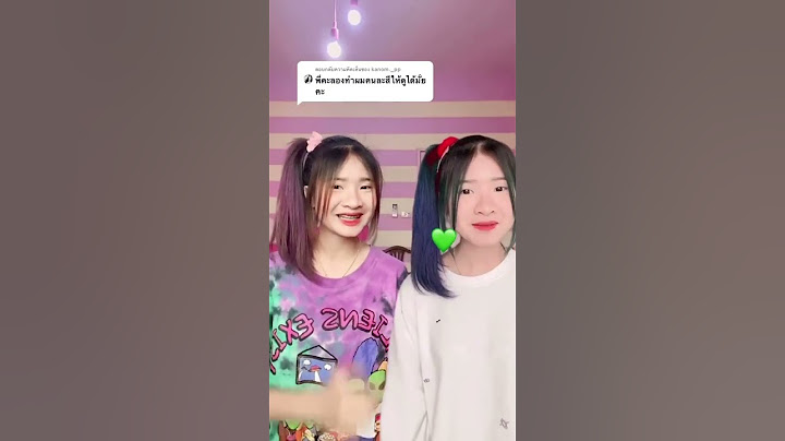 เปลี่ยนสีผมแล้วนะ ❤️ ขอบคุณที่ใช้เพลงผมครับ tiktok : made_moji #ฟีด #น่ารัก