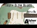 Tasty Slow Blues in B minor | Guitar Backing Track