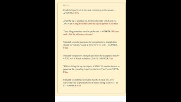 ACI CONCRETE FIELD TESTING CERTIFICATION GRADE