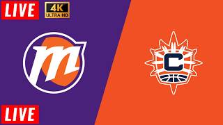 Phoenix Mercury vs Connecticut Sun LIVE | WNBA Basketball Live Today | 4K UHD
