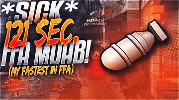 MW3: MY FASTEST FFA MOAB! | *SICK* 121 SECOND MOAB