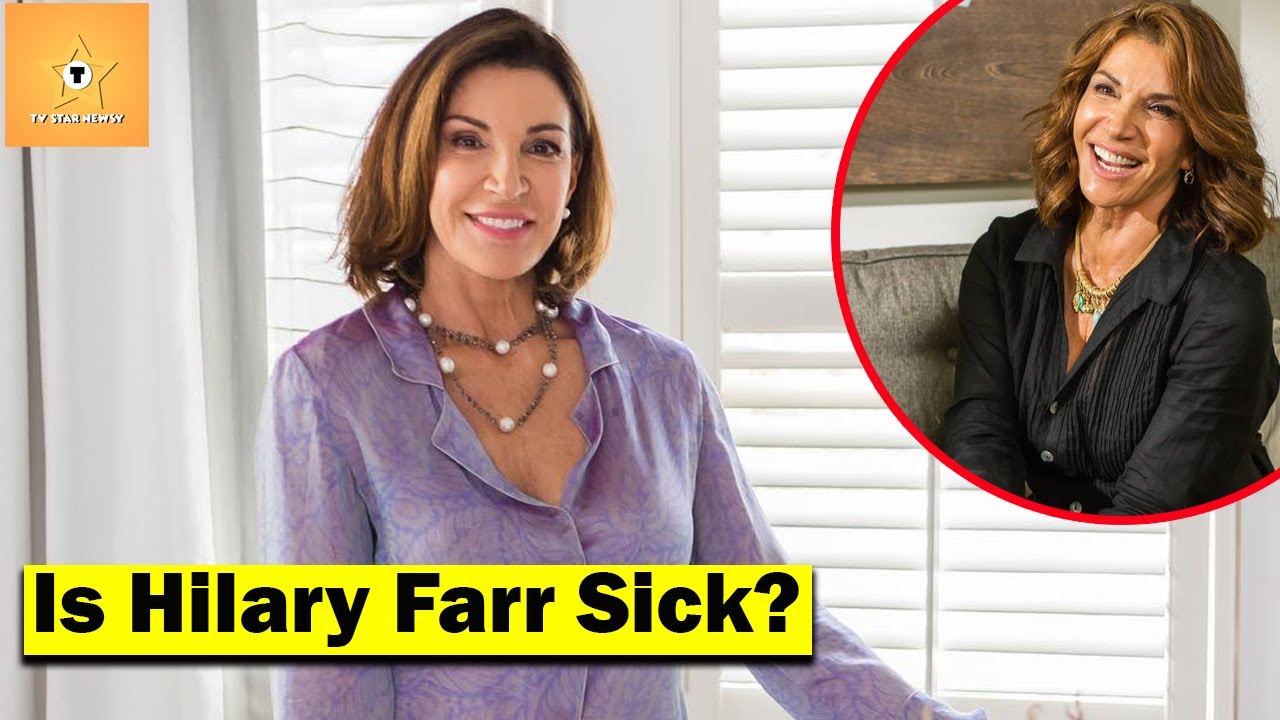 Hilary Farr, Love It or List It, is Hilary really sick, Hilary Farr surgery...