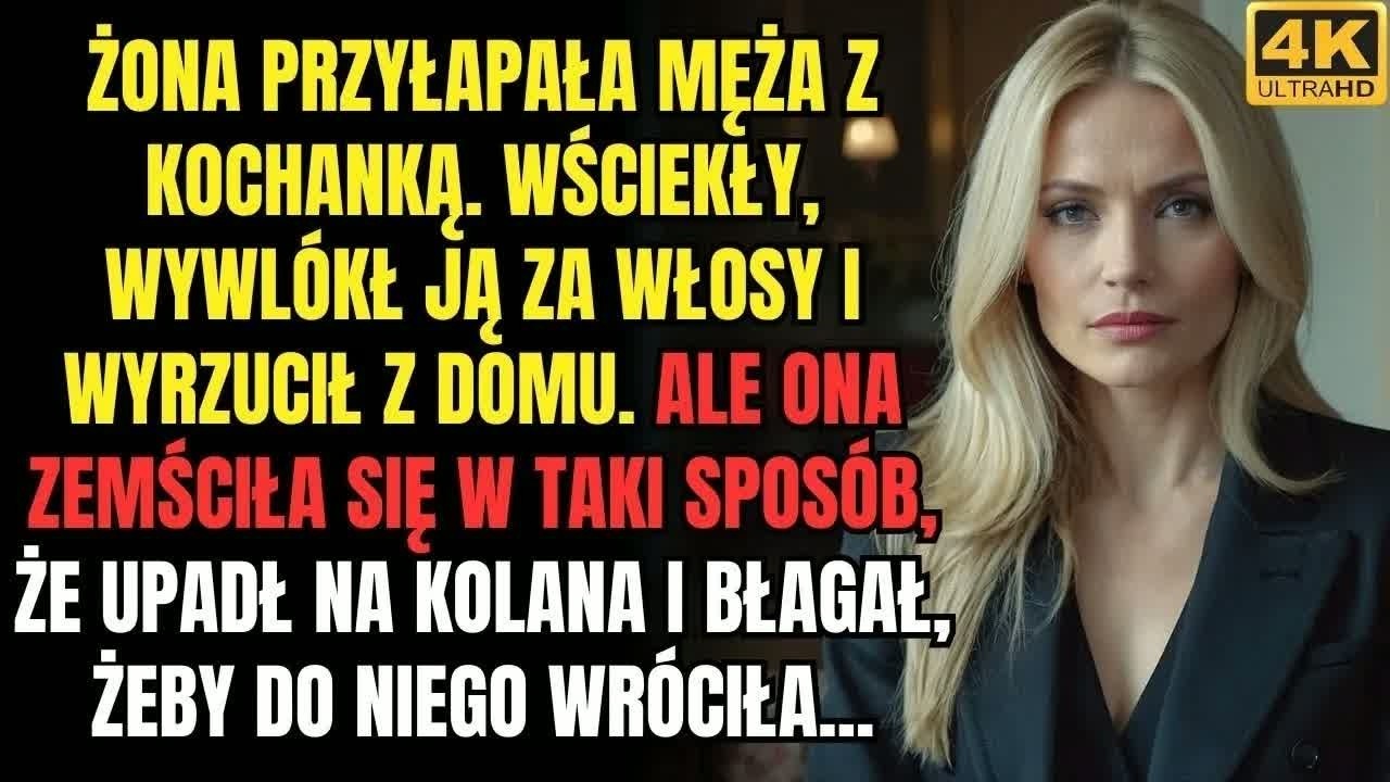 Znalazłam go w jego gabinecie z ręką tamtej kobiety na udzie. Nie krzyczałam, nie płakałam – tylko zapytałam spokojnie: „A co to jest?”. On uśmiechnął się chłodno i odpowiedział: „To jest wolność....