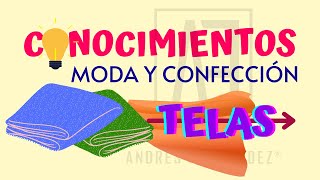 TELAS -  CONOCE MAS SOBRE TELAS -TERMINOLOGIA 👕🙋👗😍👌💜