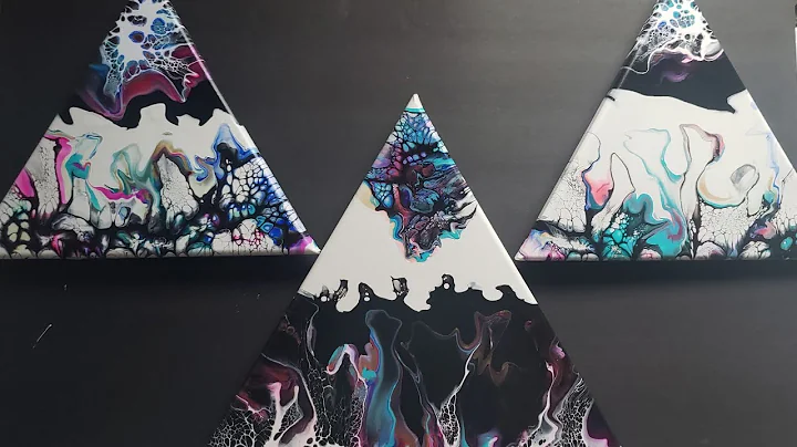 Pyramids OF Giza| Triptych Color Split | Dutch Pou...