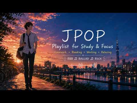 作業用BGM｜夕暮れ時に集中する1時間｜JPOP最新曲ノンストップ｜オリジナル曲｜透明少年