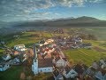 Appenzell District - Autumn Drone Flyover - 4k
