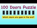 100 doors interview puzzle  microsoft interview puzzle