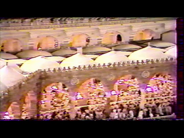 تلاوة من تراويح الحرم المكي من الجن إلى المرسلات - الشيخ علي جابر 28-9-1409هـ