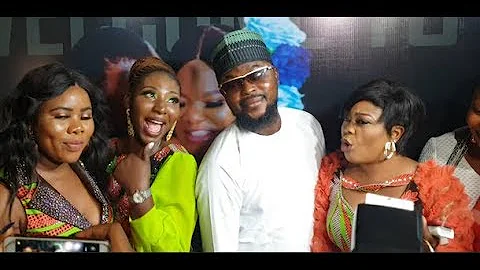 Baba Ore, Toyin Abraham's husband dance and sing with the Toyin Titans at their Naming Ceremony