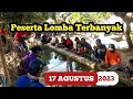 Lomba Mancing Ikan Lele 17 Agustus Peserta Terbanyak Desa Kedungwungu Blok Wanguk Lor 2023