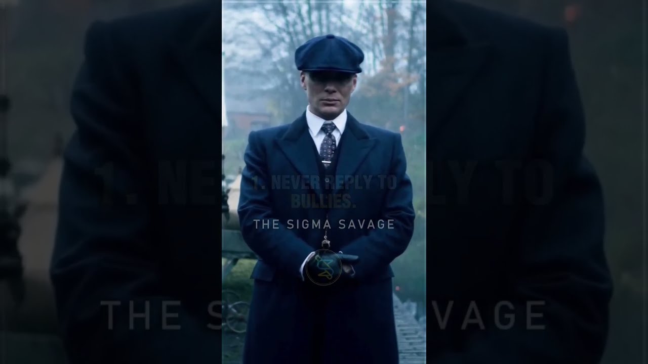 BE LIKE THOMAS SHELBY IN SCHOOL Sigma Rule   shorts  motivation  peakyblinders