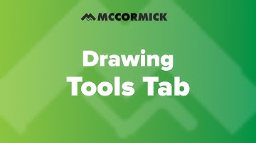 Drawing Tools Tab | McCormick Design Estimating Pro
