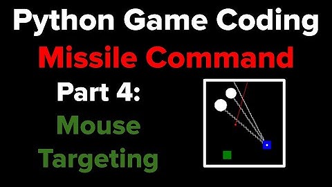 Python Game Programming Tutorial: Missile Command Part 4
