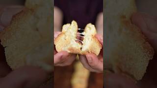 Garlic and borage butter cheese bread recipe ! #shorts #cheese #garlicbread #asmr