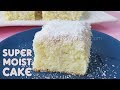 SUPER MOIST COCONUT CAKE (No Butter, No Oil) | Tres Leches Cake | Easy Dessert | Baking Cherry