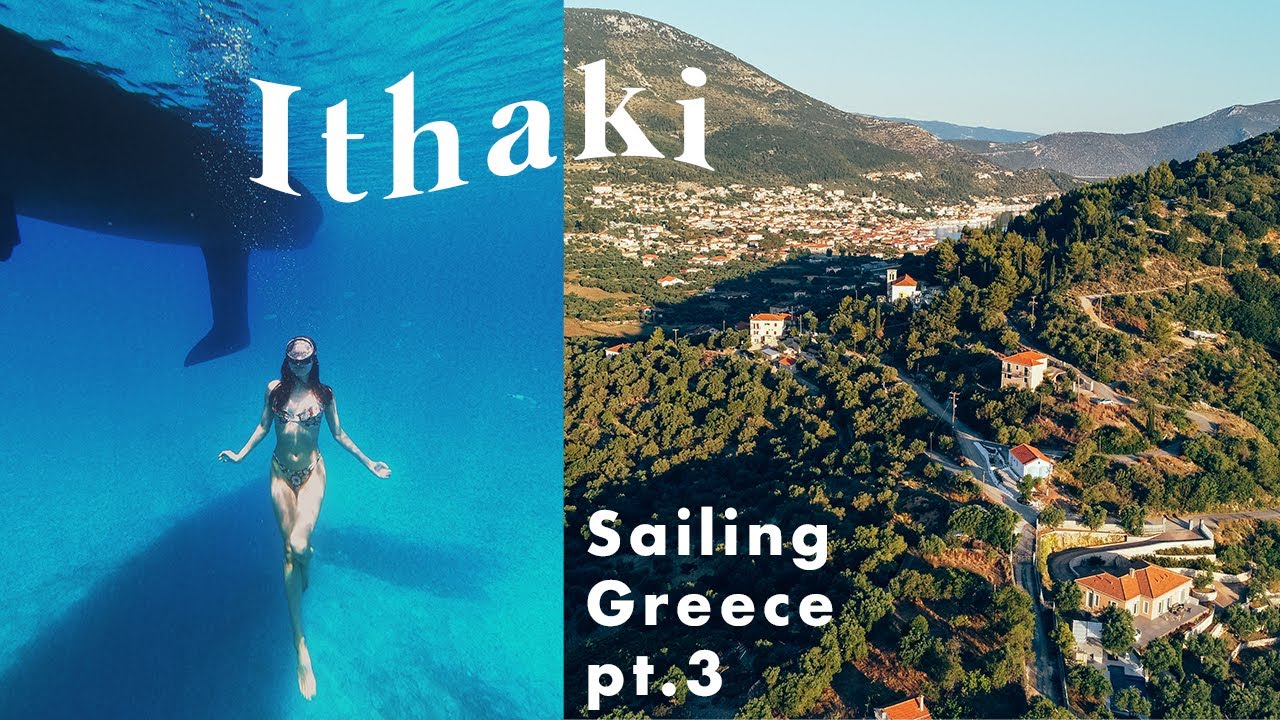 Sailing to Ithaki! My favorite island? Vathy, Sarikiniko & Filiatro beach || greece diaries ep.6