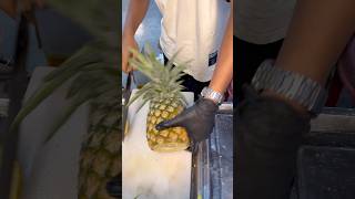 Sweet Pineapple Cutting Skill -Fruits Cutting Skill