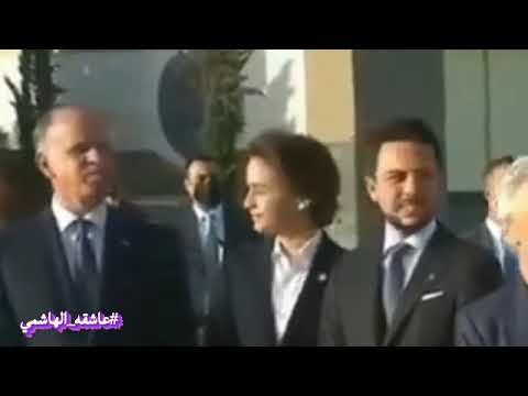 الأمير حسين من ساعت ما قال للأمير هاشم أخلع الكمامةالحمدلله بطل يلبسها أخيرا هاشم بن عبدالله الثاني
