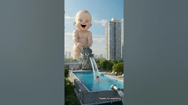 Monkey's Cry Fills the Pool Again vs Baby's Heart 😭 #story #ai #shorts #shortsfeed