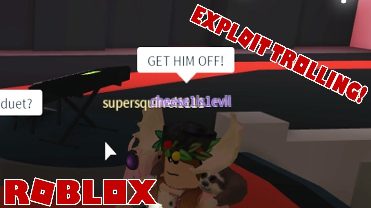 ROBLOX EXPLOIT TROLLING || ROBLOX'S GOT TALENT! - 