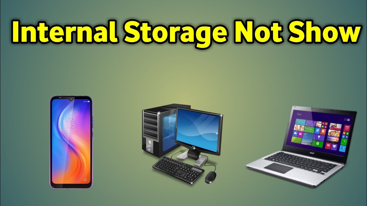Mobile Storage Not Showing Up On Computer Phone Data Not Showing Up