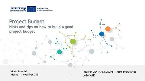 Tutorial (Project Development): How to Build a Good Project Budget