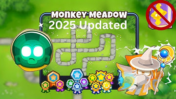 🔥 Monkey Meadow | Impoppable Guide | No Monkey Knowledge | BTD6 (2025 Updated) 💀🎯
