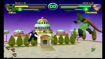 Dragon Ball Z Budokai(Gamecube)-Cell vs Trunks III