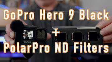 GoPro Hero 9 + PolarPro Neutral Density Filters