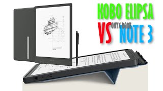 Kobo Elipsa vs Onyx Boox Note 3 Comparison