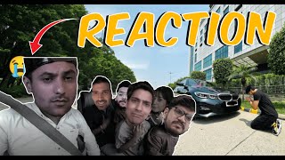 Reaction On My Luxury Car Purav Jha