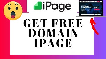 How To Get iPage Free Domain Name | Domain Tutorial