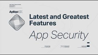 Apliqo UX for IBM Planning Analytics / TM1 - App Security screenshot 4
