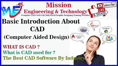 1. Basic introduction of CAD(Computer Aided Design)