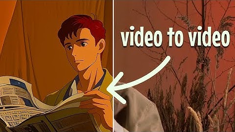 Video To Anime Video, How to make?