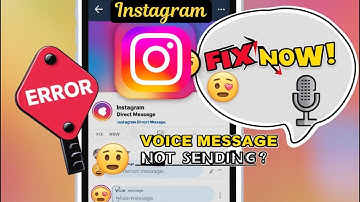 How to Fix Instagram Voice Message Not Sending 2025 | Instagram Voice Message Failed