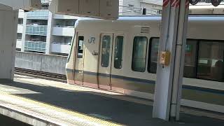 【JR西日本】大和路線(Q)・桜井線(U)奈良駅 到着・発車シーン集